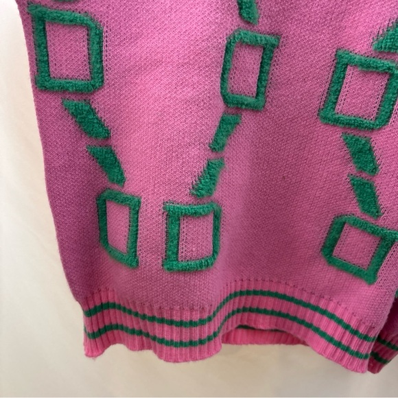 Alpha Kappa Alpha AKA Colors Sweater Thick And Comfy Sz Medium College Divine 9 - Picture 3 of 12